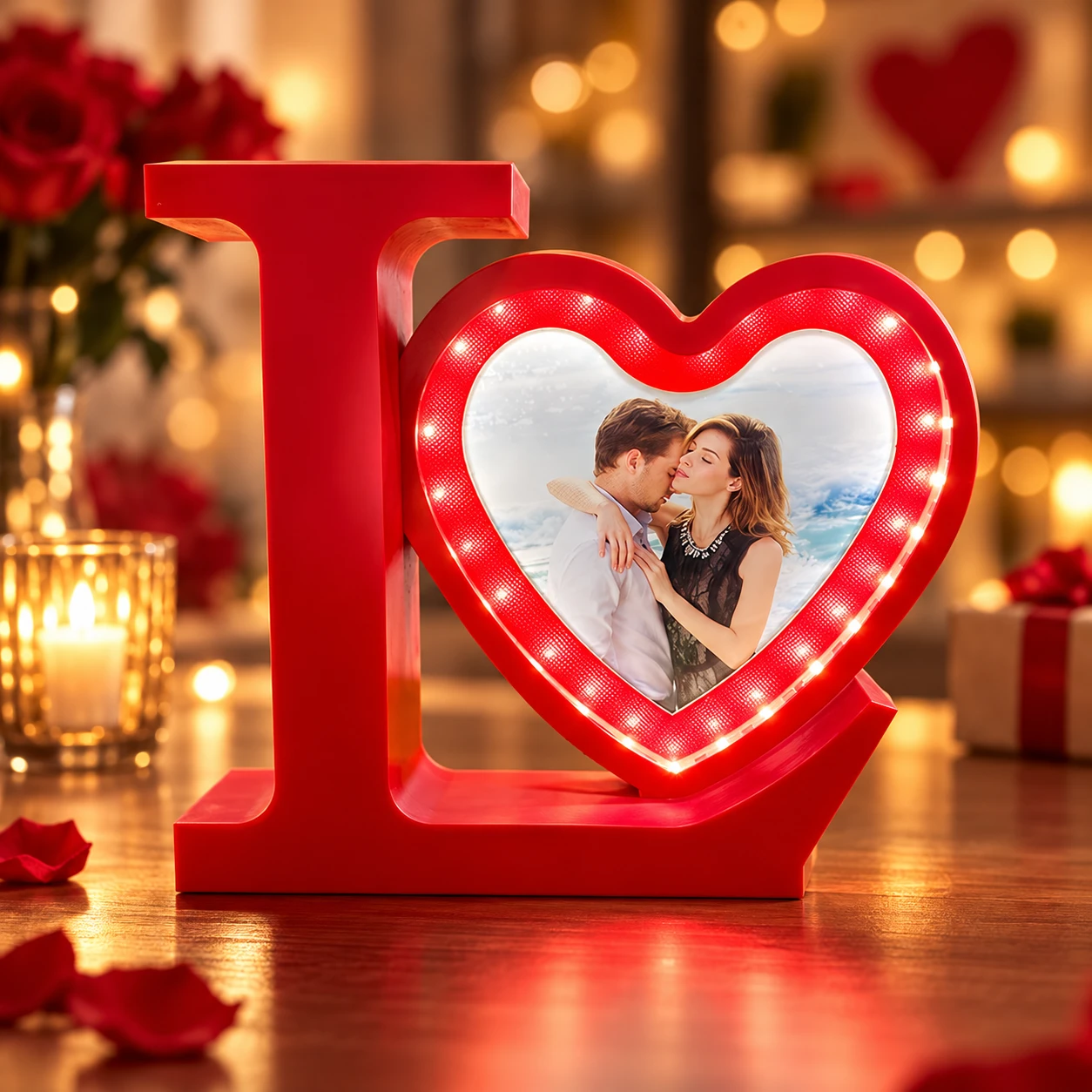 Kişiye Özel Işıklı lov Dekor