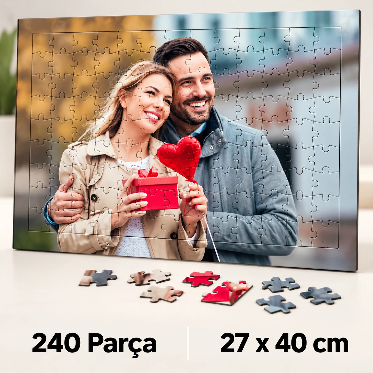 Kişiye Özel Fotoğraflı Puzzle 240 Parça
